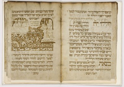 First Nuremberg Haggadah by Joel ben Simeon